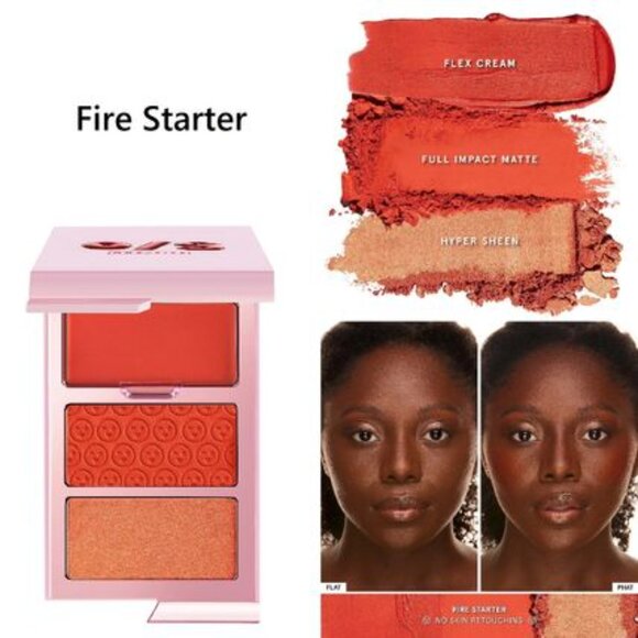 NIB ✅ ONE/SIZE #FREAKY PEACH Patrick Starr Cheek Clapper 3D Blush Trio O/S ✨ NIB - Picture 4 of 13